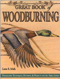 Inside The Great Book of Woodburning You'll Find: