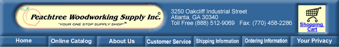 Peachtree Woodworking Supply Banner