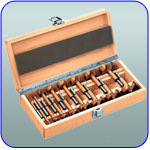 16 Piece Titanium CoatedForstner Bit Set