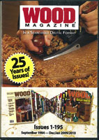 Wood Magazine 25 Years of Issues on 1 DVD
