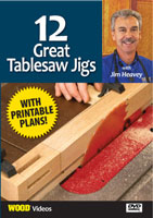 12 Great Tablesaw Jigs by Jim Heavey - DVD