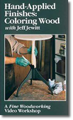 Link to Hand Applied Finishes Coloring Wood Video