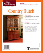 Fine Woodworking Project Plan