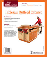 Tablesaw Outfeed Project Plan