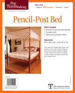 Fine Woodworking Pencil-Post Bed Project Plan