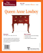 Fine Woodworking Queen Anne Lowboy Project Plan