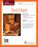 Fine Woodworking Tool Chest Project Plan
