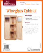 Fine Woodworking Wine Glass Cabinet Project Plan