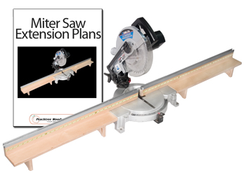 Miter Saw Fence Extension Plans