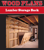 Lumber Storage Rack