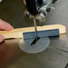 Band Saw Finishing Stone in use