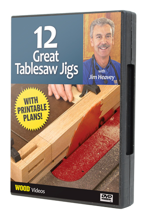 12 Great Tablesaw Jigs
by Jim Heavey