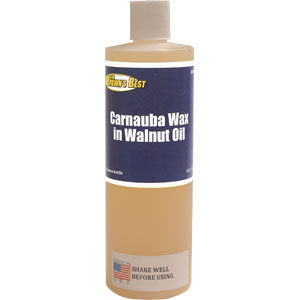 Ron Brown's Best Carnauba Wax in walnut Oil
