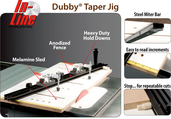 Table Saw Taper Jig Plans