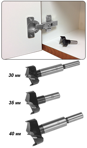 Hinge Forstner Bits