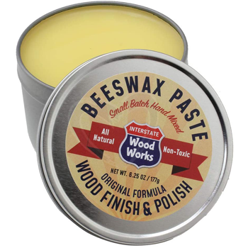 Interstate WoodWorks Beeswax Paste Wood Finish & Polish