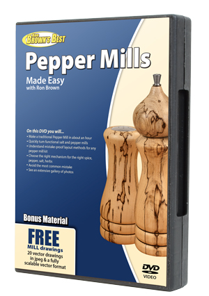 Pepper Mills Made Easy
by Ron Brown