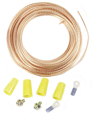50' Dust Collection Hose Grounding Kit