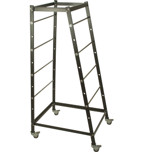 This Mobile Clamp Rack will organize your clamps and get them close to 