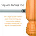Savannah Large Square Radius Carbide Cutting Tool