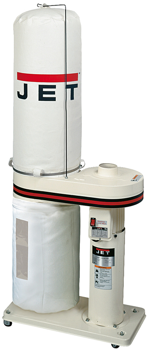 Jet DC-650 1HP CFM Dust Collector with 30 Micron Bag
