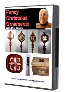 Fancy Christmas Ornaments by Ron Brown DVD - 2 Disc Set
