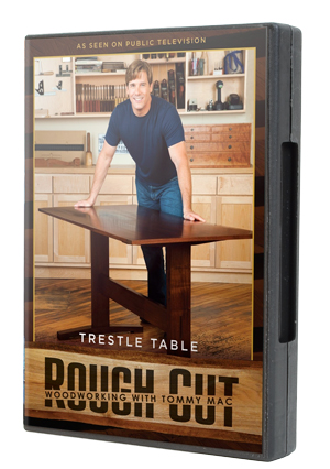Rough Cut - Trestle Table