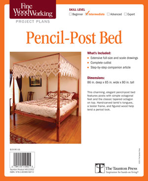 Pencil-Post Bed Project Plan