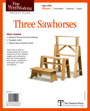 Three Sawhorses Project Plans