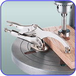 image of drill press clamps