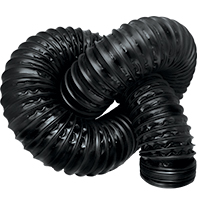 Dust Collection Black Super Flex Hose