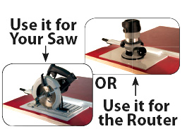 Pro Grip Universal Saw / Router Plate