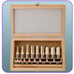 9 PC Woodworker's