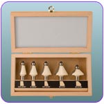 5 PC Chamfer Bit Set
