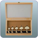 5 Piece Cove Bit Set