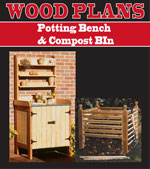 Potting Table & Compost Bin