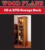 CD & DVD Storage Rack