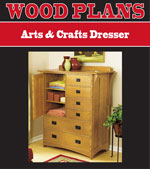 Arts & Crafts Dresser