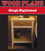 Sleigh Nightstand