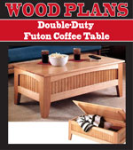 Double-Duty Futon Coffee Table
