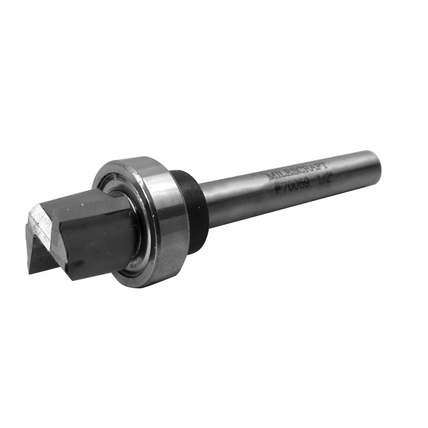1/2″ Straight Router Bit w/Bearing