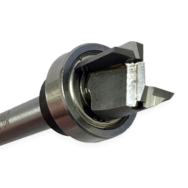 1/2″ Straight Router Bit w/Bearing