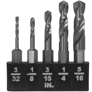 Milescraft® Metal Stubbybit 5 Piece Set