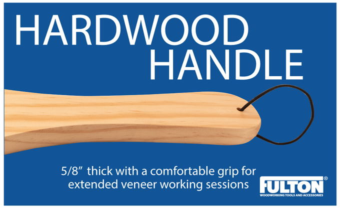 Fulton Veneer Scraper with Hardwood Handle