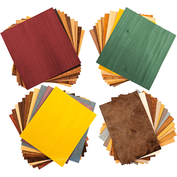 Sauers - Walnut Wood Veneer Pack - 12 x 12 - 3 Piece