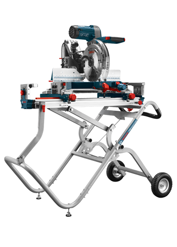 Gravity-Rise Miter Saw Stand