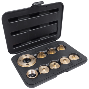 Brass Template Bushing Guide Kit - 10 Piece Set