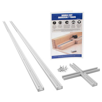 Double Cut Universal Track 2 Packs with Intersection Kits