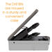 29 Piece Fractional Inch Brad Point Drill Bit Set