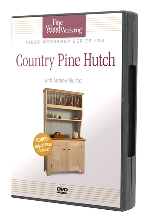 Country Pine Hutch